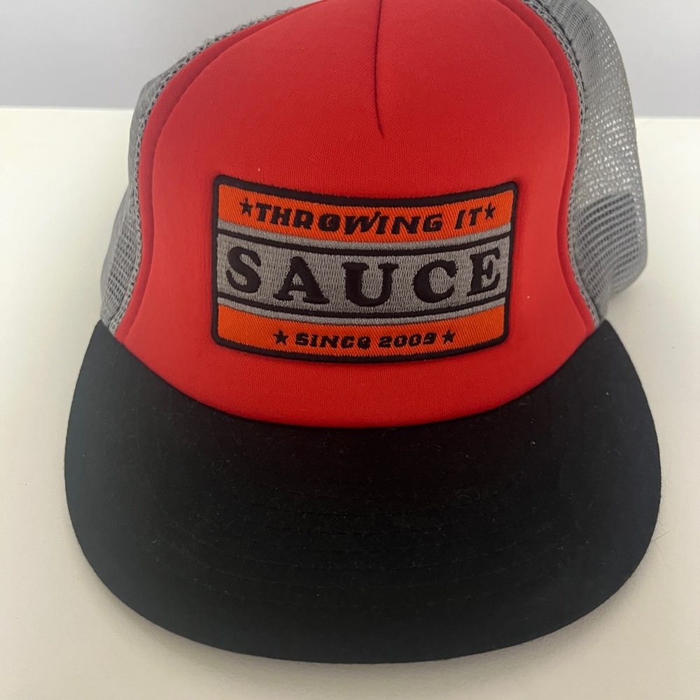 Red and Black Trucker Hat